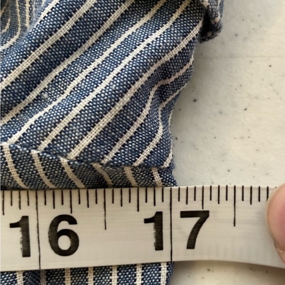 Free People Striped One-Shoulder Top - Picture 8 of 8